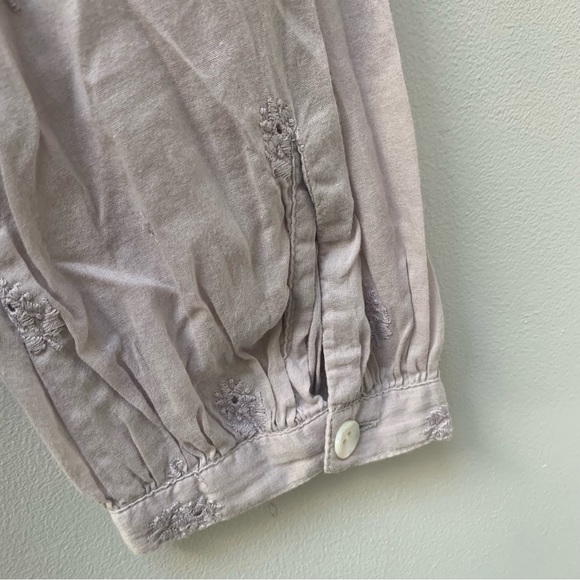 Odd Molly gypsy boho cotton top blouse size 1 / small - Picture 6 of 10